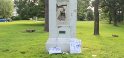 Christopher Columbus Statue Vandalized In Baltimore: "He's Central To The Narrative Of White Nationalism" Christopher Columbus Statue Vandalized In Baltimore: "He's Central To The Narrative Of White Nationalism"
