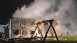 "Suspicious" Fire Burns Down Hamburg Refugee Center "Suspicious" Fire Burns Down Hamburg Refugee Center