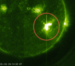 Huge Solar Flare Sparks Widespread Blackouts, May Deter Korean Missile Launch This Weekend
