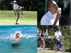 Obama's Vacation Costs Expected To Top $90 Million Over 8 Years