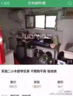China's Crowd-Sourced Housing Bubble Goes "Crazy" - $585,000 For A 65 Square Foot 'Apartment' China's Crowd-Sourced Housing Bubble Goes "Crazy" - $585,000 For A 65 Square Foot 'Apartment'