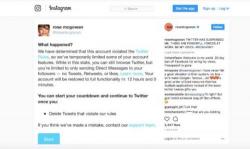 Twitter Suspends Account Of Weinstein Accuser Rose McGowan Twitter Suspends Account Of Weinstein Accuser Rose McGowan