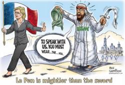 Le Pen Is Mightier Than The Sword