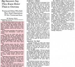 "There Are Just Too Many Things Wrong With The Country!" - How Trump Handled The '87 Crash "There Are Just Too Many Things Wrong With The Country!" - How Trump Handled The '87 Crash
