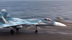Russian Su-33 Fighter Jet Crashes While Landing On Kuznetsov Aircraft Carrier Off Syria