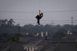 Harvey Makes Second Landfall In Louisiana After Leaving "Apocalyptic" Flooding, Record Rainfall In Texas