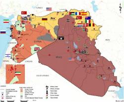 Mapping World War In Syria & Iraq