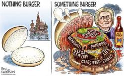 Something-Burger Versus Nothing-Burger? Something-Burger Versus Nothing-Burger?