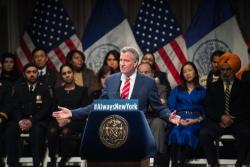 Mayor de Blasio Vows To Make New York A Safe Space From "Excesses Of Trump"