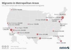 Most Illegal Immigrants Live In America's Metropolitan Areas