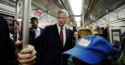 NYC Mayor de Blasio Readies "Millionaires Tax" To Fix Subway