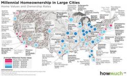 This Map Shows Where Millennials Are Buying Houses (And For How Much)