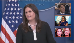 Sarah H. Sanders Takes No Crap From Virtue Signaling WH Press Corps