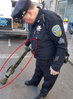Rocket-Launcher Turned In During San Francisco Gun Buyback Rocket-Launcher Turned In During San Francisco Gun Buyback