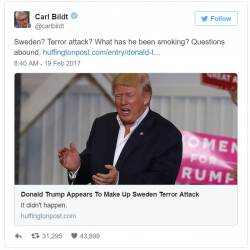 Trump Is Right: "Swedes Are Suppressed By A Religious-Cult-Like Political Correctness" Trump Is Right: "Swedes Are Suppressed By A Religious-Cult-Like Political Correctness"
