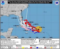 Hurricane Irma Barrels Toward Miami As Residents Scramble To Evacuate