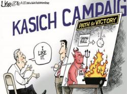 Meanwhile At Kasich Campaign Headquarters