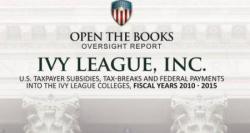 How America’s Most Prestigious Universities Bilk the U.S. Taxpayer How America’s Most Prestigious Universities Bilk the U.S. Taxpayer