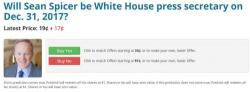 White House "Weighing" Replacing Sean Spicer White House "Weighing" Replacing Sean Spicer