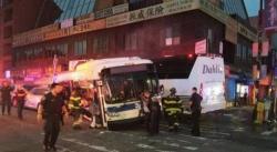 3 Dead After Buses Collide At New York City Intersection 3 Dead After Buses Collide At New York City Intersection