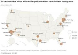 Roughly Half Of All Illegal Immigrants Live In these 10 Metro Areas Roughly Half Of All Illegal Immigrants Live In these 10 Metro Areas