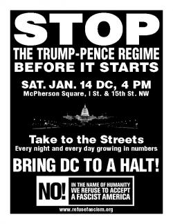 Anarchists Plan To "Stop The Trump-Pence Regime Of Grave Danger Before It Starts"