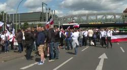 Berlin Police Separate Hundreds Of Neo-Nazis, Opponents In Hess Tribute March