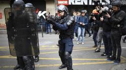 Watch Live: French Activists, Unions Clash With Riot Police In First Anti-Macron Protest