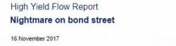 "Nightmare On Bond Street": HY Turmoil Leads To Third Largest Junk Outflow In History