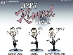 Hypocrite Kimmel Defends Weinstein Silence: "I'm Not The Moral Conscience Of America"