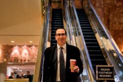 Trump Picks Former Goldman Banker Steven Mnuchin As Treasury Secretary