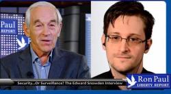 Ron Paul Interviews Snowden On The "Rise Of The Deep State" 