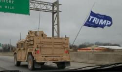 Navy Punishes "Special Warfare Unit" For Flying Trump Flag In Military Convoy Navy Punishes "Special Warfare Unit" For Flying Trump Flag In Military Convoy