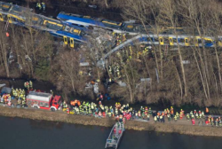 Nine Dead, Hundreds Injured As German Trains Collide Head On Nine Dead, Hundreds Injured As German Trains Collide Head On