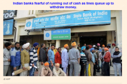 India Fears Run On Banks: Capital Controls And Withdrawal Limits To Continue