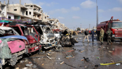 Footage Shows Chaotic Scene After Massive Suicide Attack Kills 46 In Homs, Syria