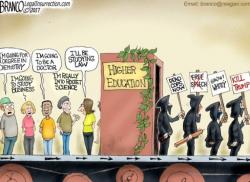 Artist's Impression Of America's Higher Education System Artist's Impression Of America's Higher Education System
