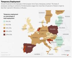 Mapping Europe's Temp Worker Epidemic