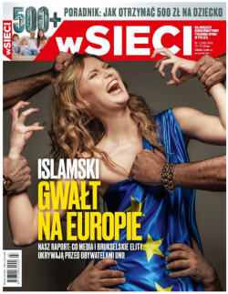 "The Islamic Rape Of Europe" - A Polish Magazine's Shocking Cover