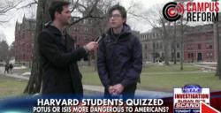 "Terrorism Is Really Not That Big A Deal" Harvard Students See Trump Worse Than ISIS