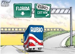 Trump Threatens "Communist Friend" Bernie, Swamps Rubio In Florida