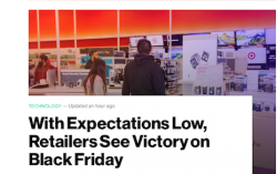 Black Friday Sales Buoyed by 'Blessed' Cold Weather Black Friday Sales Buoyed by 'Blessed' Cold Weather