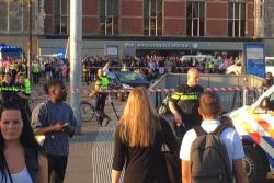 Eight Injured After Car Crashes Into Pedestrians At Amsterdam Central Train Station; Driver Arrested Eight Injured After Car Crashes Into Pedestrians At Amsterdam Central Train Station; Driver Arrested