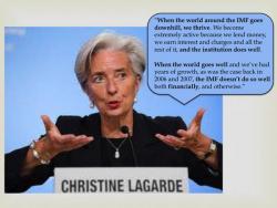 IMF's Christine Lagarde: "When The World Goes Downhill, We Thrive"