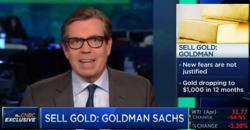 Goldman Closes "Short Gold" Recommendation With 4.5% Loss; Will Continue Buying Gold From Its Clients
