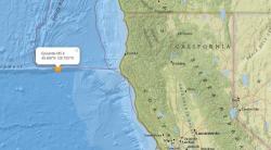 5.7 Magnitude Earthquake Hits Off North California Coast