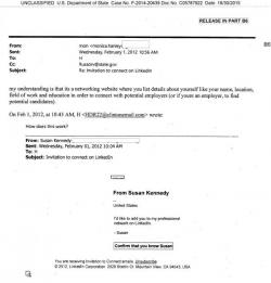 LinkedIn Knew About Hillary's Personal Email As Early As February 2012