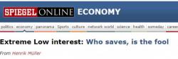 "Only The Dumb Save" - ECB Pens Incoherent Response To Germany's Criticisms "Only The Dumb Save" - ECB Pens Incoherent Response To Germany's Criticisms