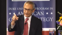 John Podesta Bites Head Off Feminist Over Pizzagate Question At Duke University [VIDEO]