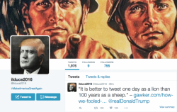 Trump Retweets Mussolini As Mexico Fears a "Hitler" Presidency Trump Retweets Mussolini As Mexico Fears a "Hitler" Presidency